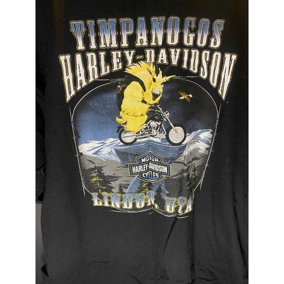 Harley Davidson Timpanogos Lindon Utah T-Shirt Mens 2XL Tee Riding - Picture 3 of 6